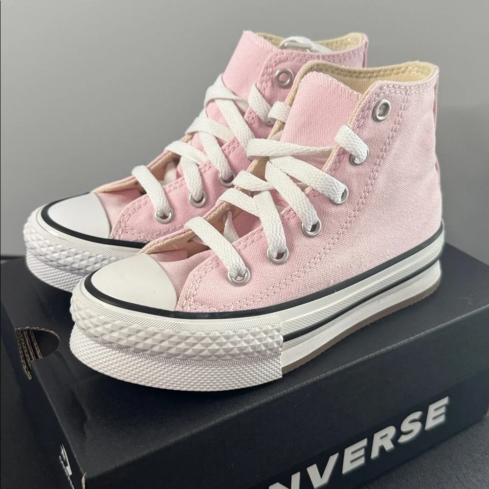 Converse All Star EVA Lift Pink High Top Sneakers Toddler Youth Size 11 New NIB